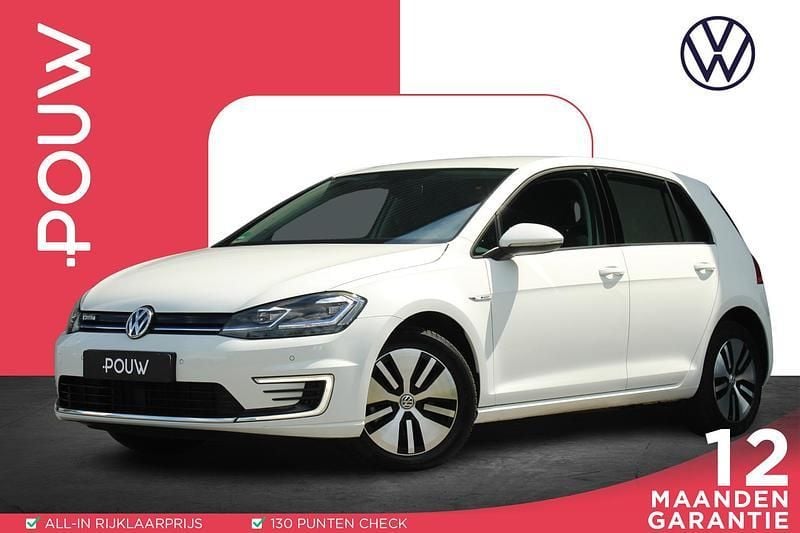 Wit Gebruikt 2020 VW e-Golf Hatchback | € 13.450 (Eerlijke prijs) - Afbeelding 1/4