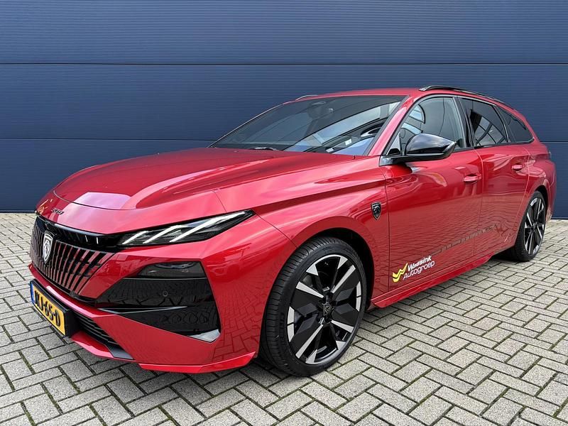 Nieuw Peugeot 308 SW GTi 2025 Rood Stationwagen