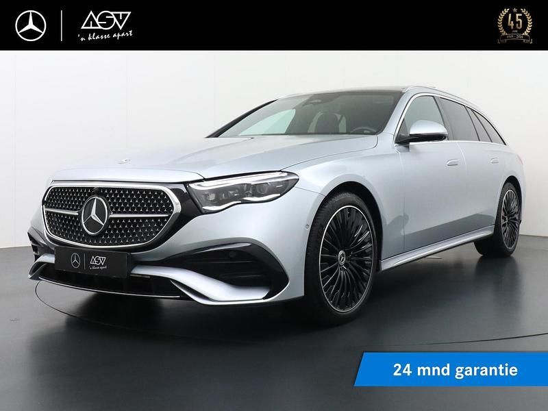 Occasion Mercedes E220 AMG line 200 PK (147 kW) 2024 Zilver Stationwagen