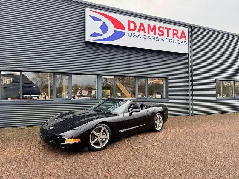 Zwart Gebruikt 2003 Chevrolet Corvette Cabriolet | € 25.950 - Afbeelding 1/4