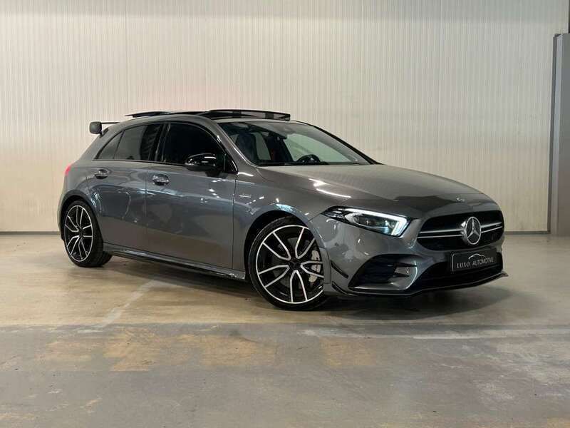 Occasion Mercedes A35 AMG AMG 306 PK (225 kW) 2019 Grijs Hatchback