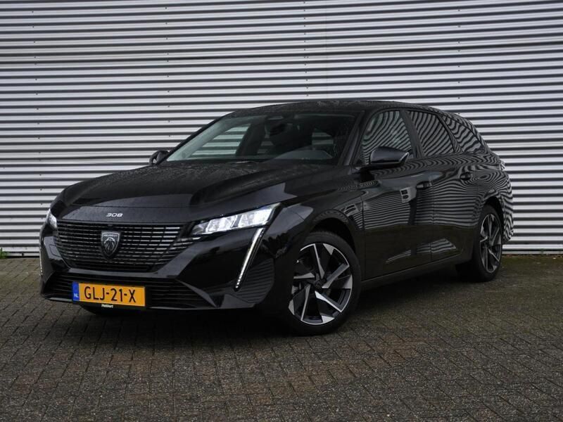 Zwart Gebruikt 2024 Peugeot 308 Allure Stationwagen | € 34.995 (Eerlijke prijs) - Afbeelding 1/3