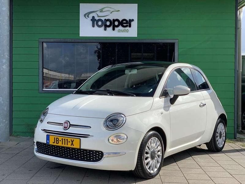Wit Gebruikt 2016 Fiat 500 Lounge Hatchback | € 9.745 (Iets duurder) - Afbeelding 1/4