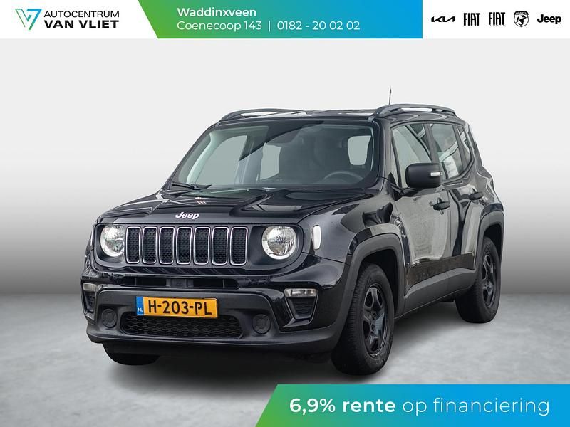 Zwart Occasion 2020 Jeep Renegade Limited SUV | € 18.789 (Eerlijke prijs) - Afbeelding 1/4