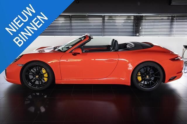 Oranje Gebruikt 2016 Porsche 911 Carrera 4S Cabriolet Cabriolet | € 111.900 (Iets duurder) - Afbeelding 1/4