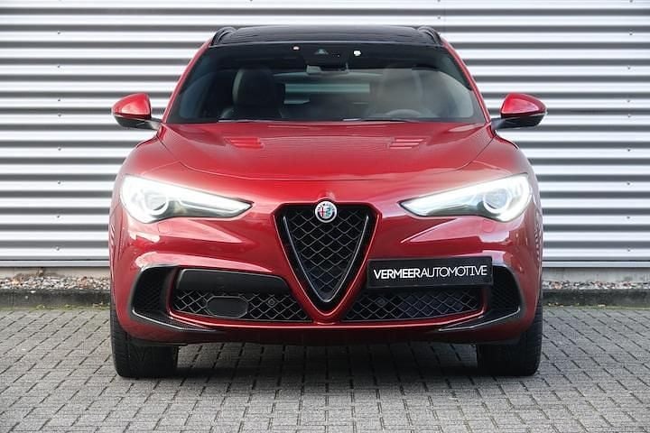 Occasion Alfa Romeo Stelvio Quadrifoglio 511 PK (375 kW) 2018 Rood SUV
