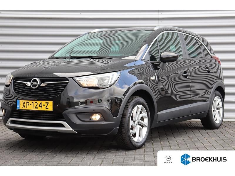Zwart Gebruikt 2019 Opel Crossland X Innovation SUV | € 13.895 (Eerlijke prijs) - Afbeelding 1/4