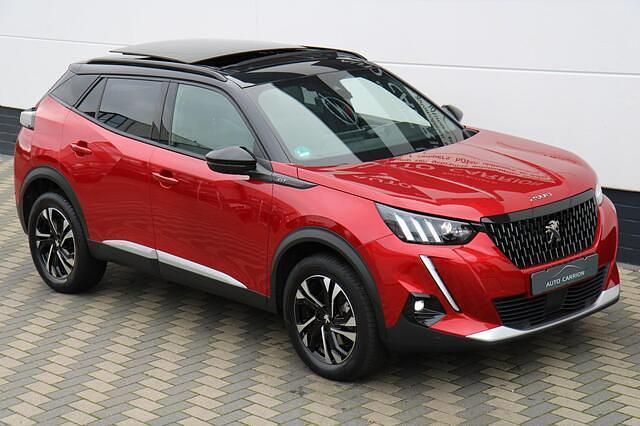 Rood Occasion 2022 Peugeot 2008 GT SUV | € 22.445 (Eerlijke prijs) - Afbeelding 1/4