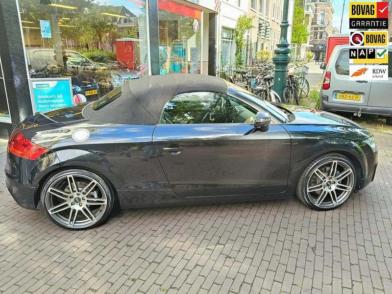 Zwart Gebruikt 2011 Audi TT Proline Cabriolet | € 14.950 (Eerlijke prijs) - Afbeelding 1/4