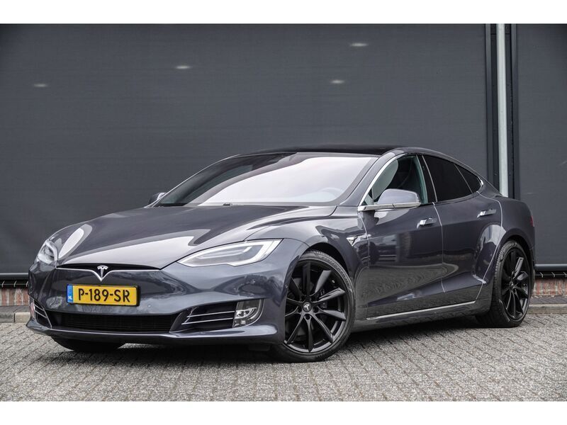 Grijs Gebruikt 2019 Tesla Model S Long Range RWD Hatchback | € 49.950 - Afbeelding 1/4