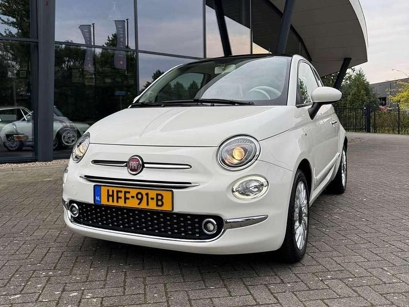 Wit Gebruikt 2021 Fiat 500 Rockstar Hatchback | € 12.950 (Goede deal) - Afbeelding 1/4