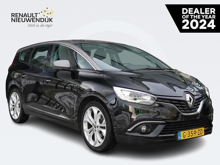 Zwart Occasion 2019 Renault Grand Scénic IV Intens MPV | € 18.900 (Eerlijke prijs) - Afbeelding 1/4