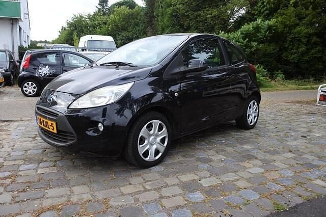 Zwart Gebruikt 2010 Ford Ka Titanium Hatchback | € 1.495 (Super prijs) - Afbeelding 1/4