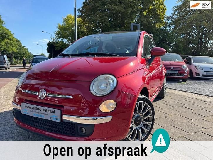 Rood Occasion 2010 Fiat 500C Cabriolet | € 4.795 (Eerlijke prijs) - Afbeelding 1/4