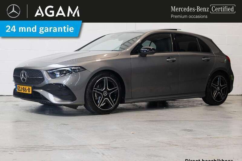 Grijs Gebruikt 2024 Mercedes A180 AMG line Hatchback | € 40.950 (Iets duurder) - Afbeelding 1/4