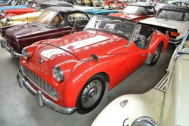 Occasion Triumph TR3 1958 Rood Cabriolet