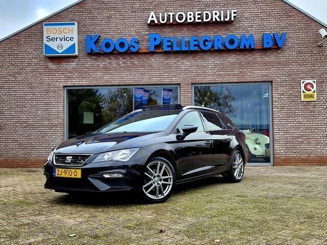 Zwart, andere lak Gebruikt 2019 Seat Leon FR Stationwagen | € 15.995 (Goede deal) - Afbeelding 1/4