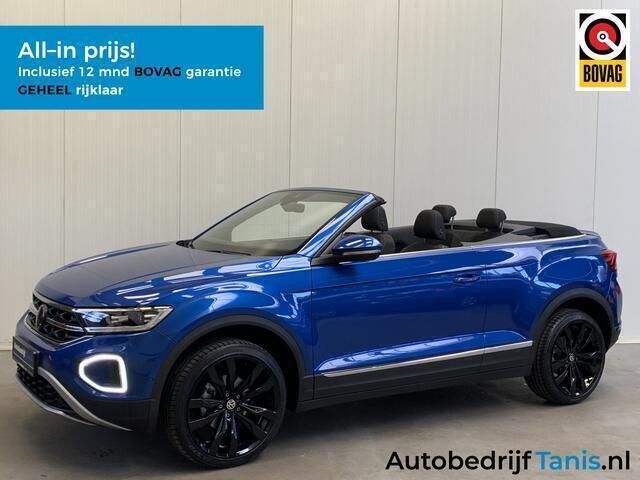 Blauw, metallic lak Gebruikt 2024 VW T-Roc Cabriolet Style Cabriolet | € 39.750 (Duur) - Afbeelding 1/4