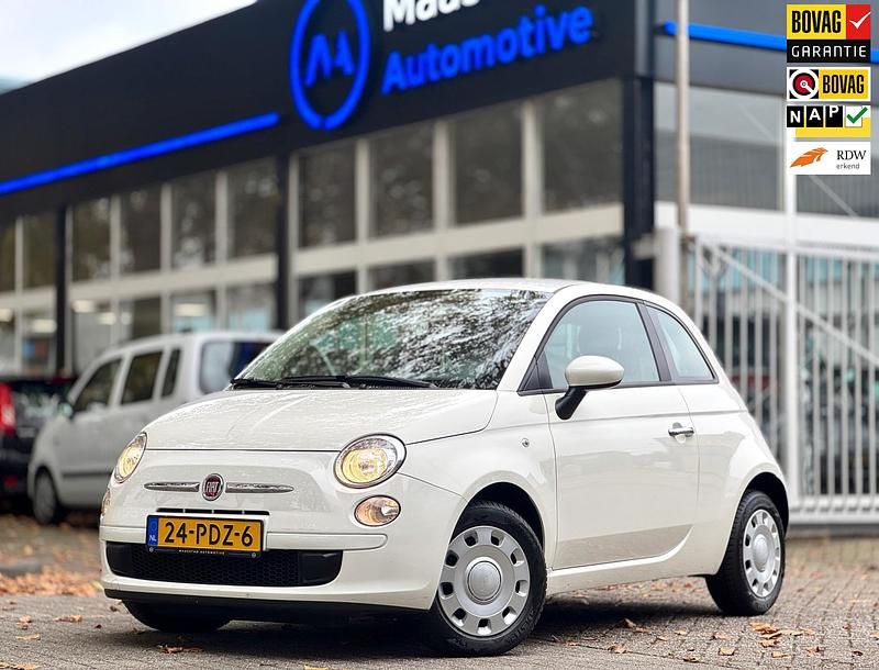 Wit Gebruikt 2011 Fiat 500 Pop Hatchback | € 7.950 (Iets duurder) - Afbeelding 1/4