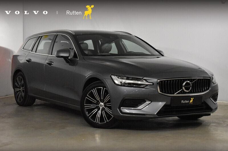 Grijs, metallic lak Gebruikt 2018 Volvo V60 Inscription Stationwagen | € 26.840 (Iets duurder) - Afbeelding 1/4