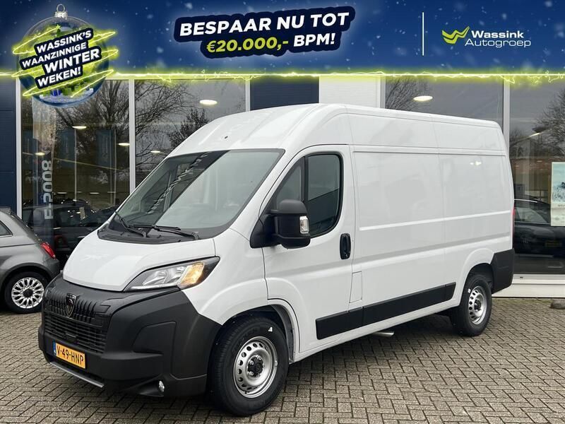 Wit Gebruikt 2024 Peugeot Boxer Van | € 34.247 (Eerlijke prijs) - Afbeelding 1/3