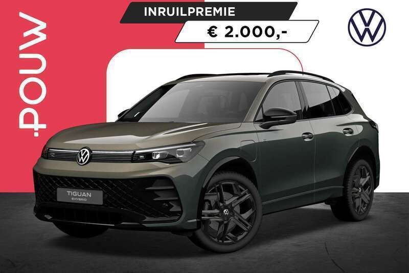 Groen Nieuw 2025 VW Tiguan R-line Edition SUV | € 63.550 (Iets duurder) - Afbeelding 1/4