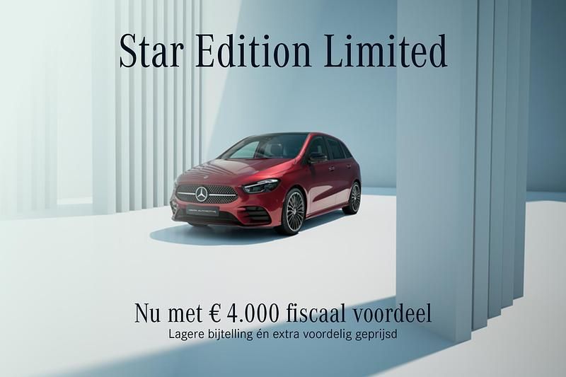 Occasion Mercedes B180 Luxury 136 PK (100 kW) 2025 Zwart MPV