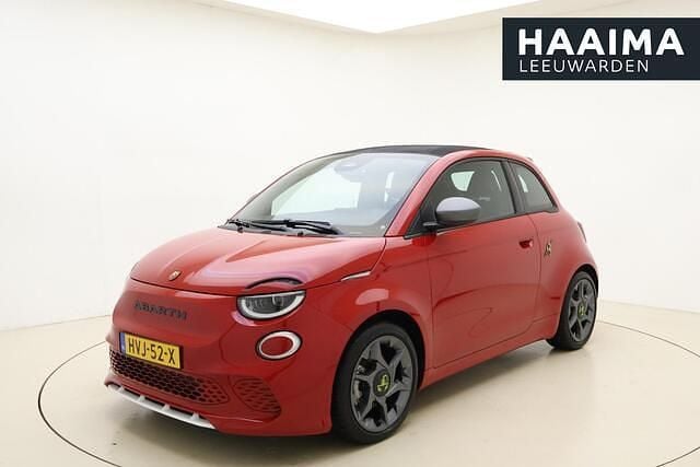 Rood Nieuw 2025 Fiat 500C Abarth Cabriolet | € 38.750 - Afbeelding 1/4
