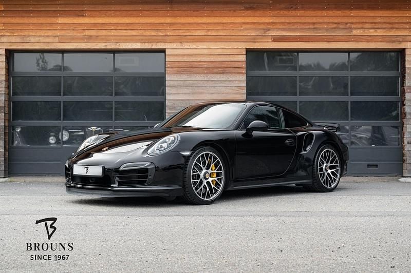 Zwart Gebruikt 2016 Porsche 911 Turbo S Coupé | € 139.950 - Afbeelding 1/4