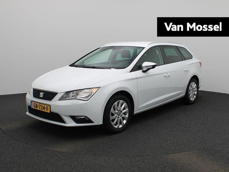 Wit Gebruikt 2014 Seat Leon Business Stationwagen | € 10.400 (Eerlijke prijs) - Afbeelding 1/4