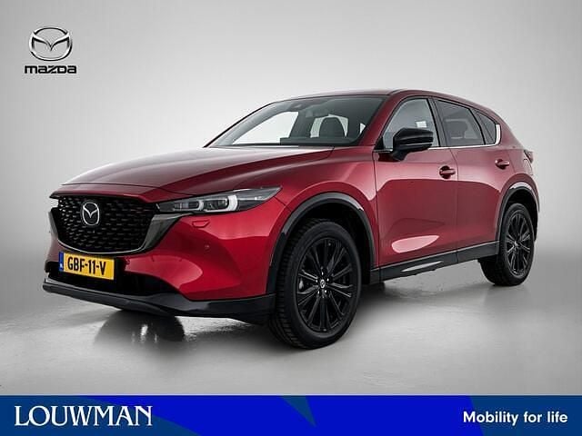 Rood parelmoer Gebruikt 2024 Mazda CX-5 Sportive SUV | € 40.945 (Eerlijke prijs) - Afbeelding 1/4