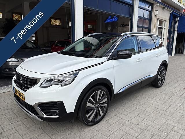 Wit Gebruikt 2017 Peugeot 5008 Allure MPV | € 17.950 (Eerlijke prijs) - Afbeelding 1/4