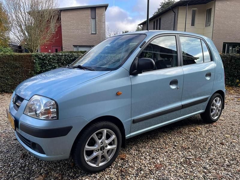 Blauw Gebruikt 2008 Hyundai Atos Active Hatchback | € 1.975 - Afbeelding 1/4