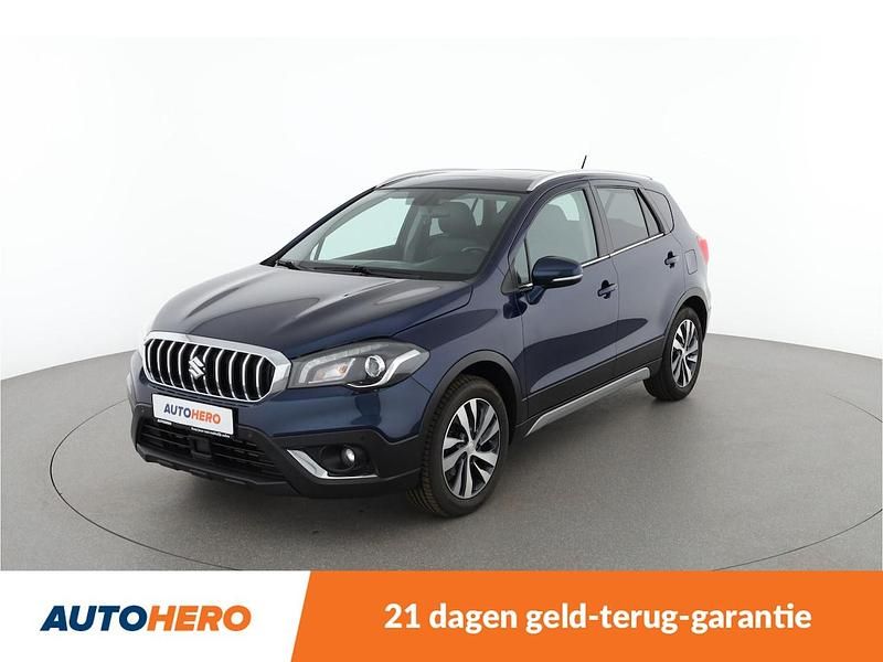 Blauw (metallic) Gebruikt 2021 Suzuki SX4 S-Cross Style SUV | € 19.849 - Afbeelding 1/4