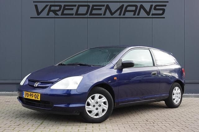 Blauw Gebruikt 2004 Honda Civic S Hatchback | € 950 (Super prijs) - Afbeelding 1/4