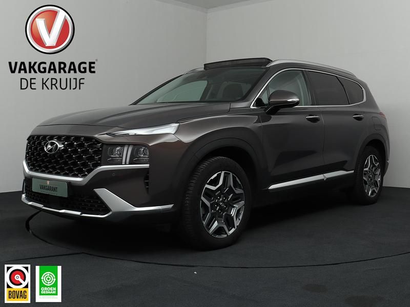 Bruin Gebruikt 2023 Hyundai Santa Fe Premium SUV | € 43.045 (Eerlijke prijs) - Afbeelding 1/4