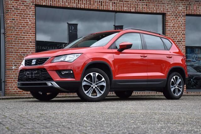Rood Gebruikt 2017 Seat Ateca Ecomotive SUV | € 15.550 (Super prijs) - Afbeelding 1/4