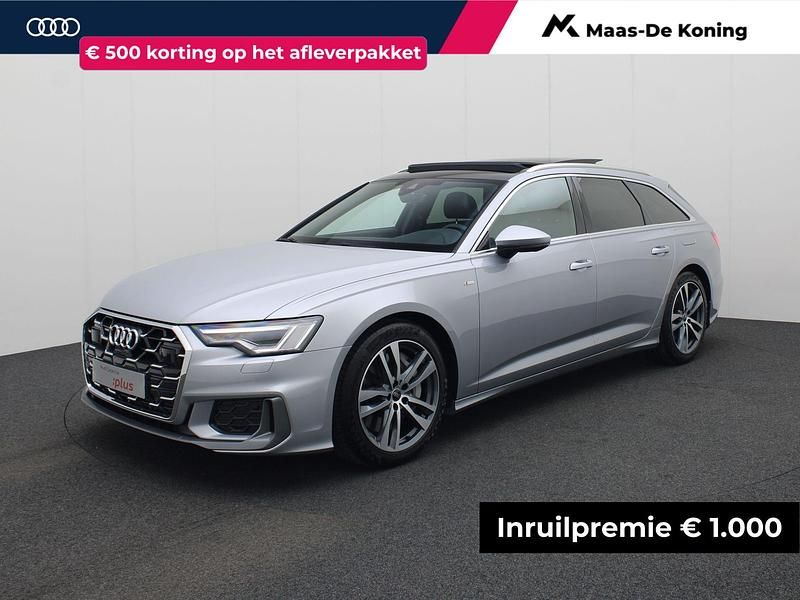 Grijs Gebruikt 2024 Audi A6 S-Line Stationwagen | € 53.940 (Goede deal) - Afbeelding 1/4