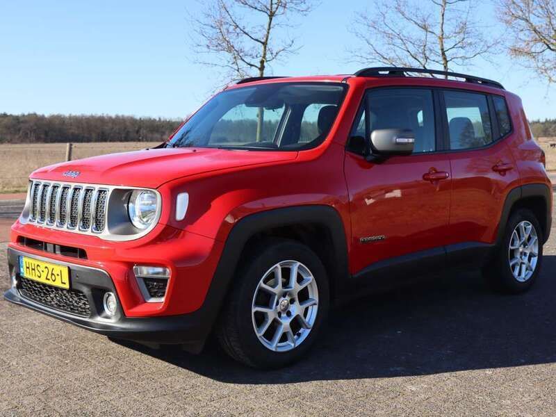 Rood Gebruikt 2020 Jeep Renegade Limited SUV | € 13.500 (Super prijs) - Afbeelding 1/4