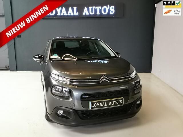 Grijs Gebruikt 2017 Citroën C3 Feel Hatchback | € 6.999 (Eerlijke prijs) - Afbeelding 1/4