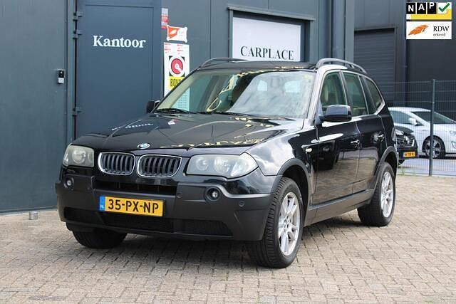 Zwart Gebruikt 2005 BMW X3 Executive SUV | € 2.950 (Duur) - Afbeelding 1/4