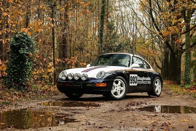 Blauw Gebruikt 1995 Porsche 911 Carrera 4 Coupé | € 74.950 - Afbeelding 1/4