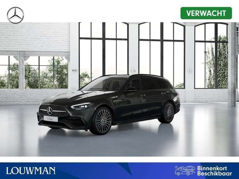 Grijs, metallic lak Nieuw 2025 Mercedes C180 Business Stationwagen | € 63.921 (Iets duurder) - Afbeelding 1/4