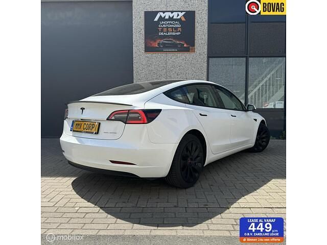 Wit Gebruikt 2022 Tesla Model 3 Long Range AWD Sedan | € 33.890 (Eerlijke prijs) - Afbeelding 1/4