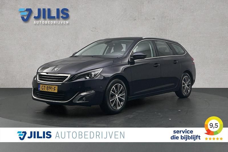 Blauw Gebruikt 2015 Peugeot 308 Allure Stationwagen | € 7.950 (Eerlijke prijs) - Afbeelding 1/4