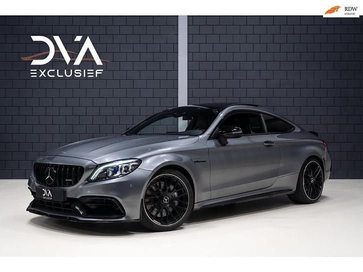 Grijs Occasion 2019 Mercedes C63 AMG AMG Line Premium Plus Coupé | € 69.950 (Eerlijke prijs) - Afbeelding 1/4