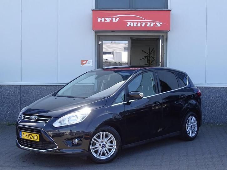 Zwart Occasion 2013 Ford C-MAX Titanium MPV | € 6.750 (Goede deal) - Afbeelding 1/3