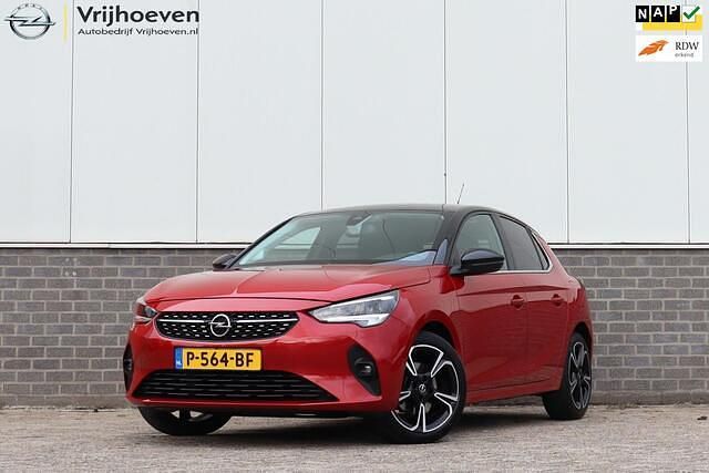 Rood Gebruikt 2021 Opel Corsa GS Line Hatchback | € 17.250 (Eerlijke prijs) - Afbeelding 1/4