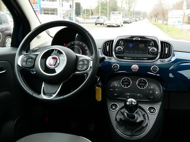 Occasion Fiat 500 Lounge 80 PK (58 kW) 2015 Blauw (metallic) Hatchback