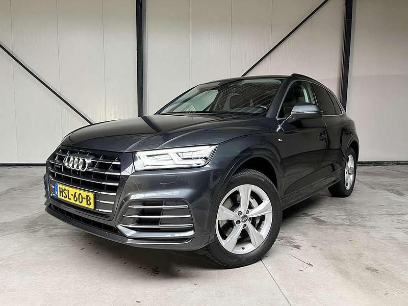 Grijs Occasion 2020 Audi Q5 S-Line SUV | € 29.500 (Super prijs) - Afbeelding 1/4